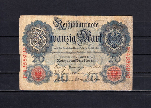 Mark 1910 ro - mark, 21.4.1910/