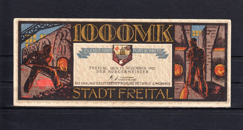 Freital stadt 1000 mark v - freital/stadt,,