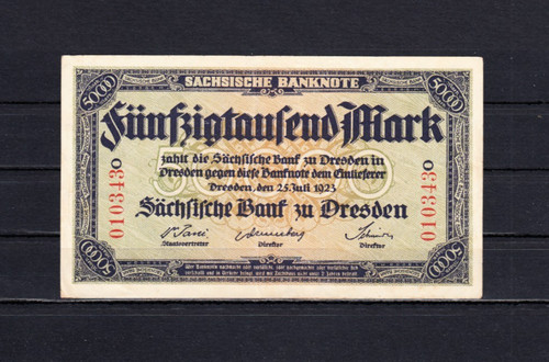 Dresden sächsische bank 50 - bank,,