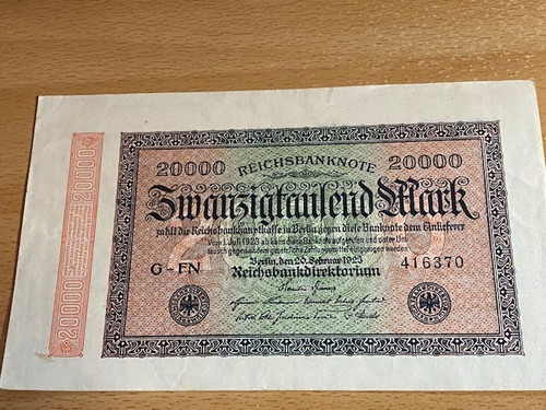 Reichsbanknote 20000 mark - 20000,