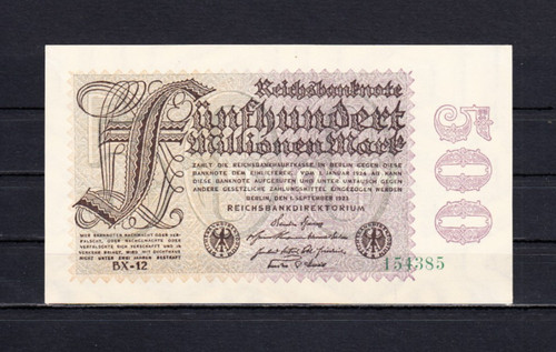 500 mio mark 9 - mark, (ro