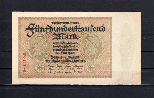 500 000 mark 1923 ro - 000, v.
