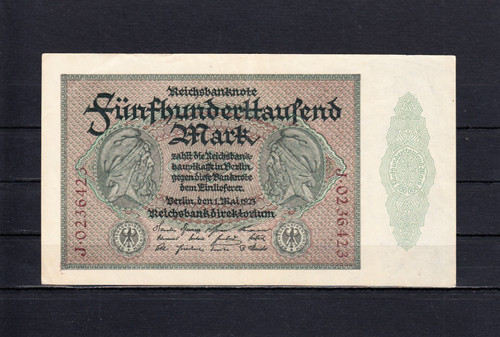 500 000 mark - 000, 1.5.1923