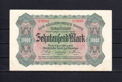 Dresden sächsische bank 10 - dresden/sächsische, bank,