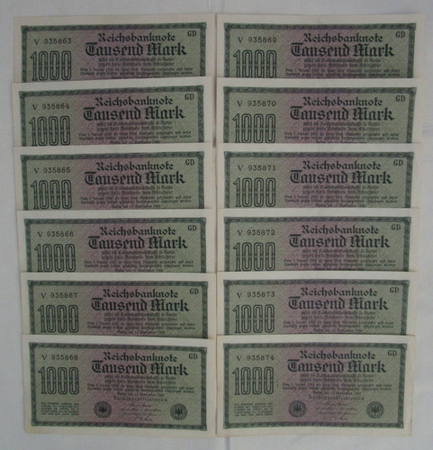 1000 mark 1922 ro - mark, 15.9.1922