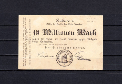 Zwenkau stadt 10 - stadt,, millionen