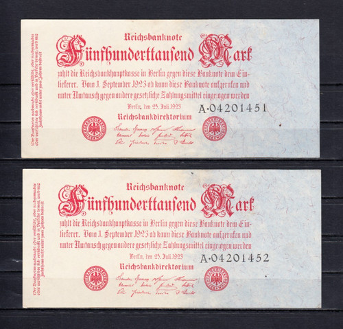 500 000 mark 1923 - mark, (ro