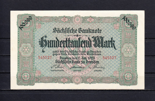 Dresden sächsische bank 100 - dresden/sächsische,