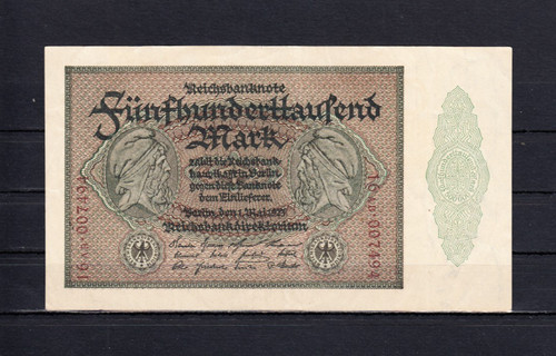 500 000 mark 1923 - 500,