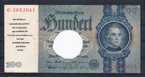 100 reichsmark 6 - reichsmark, v.
