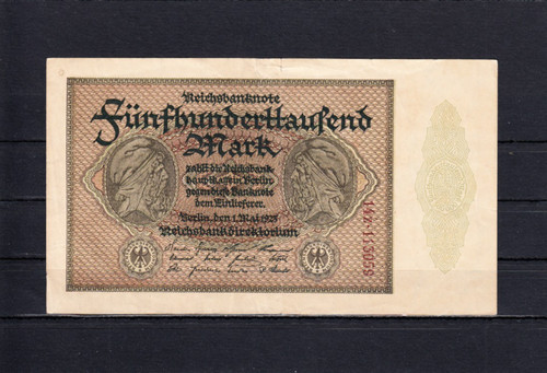 500 000 mark 1923 - 000, 1.5.1923