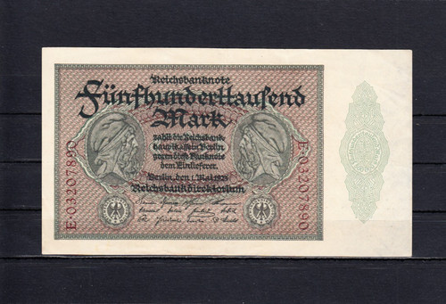 500 000 mark 1923 ro - 1.5.1923, (ro