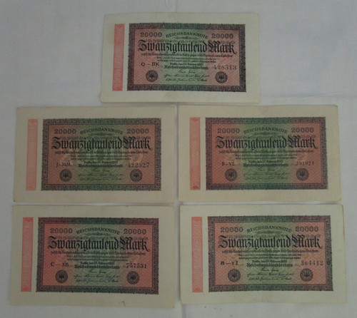 000 mark 2 1923 - mark, 20.2.1923