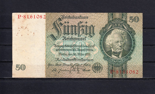 Reichsmark 22 1 1929 - 50, 22.1.1929