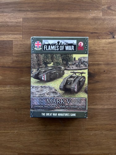 Flames war ww1 british - of, mark