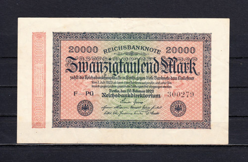 000 mark 2 1923 ro - 20, (ro