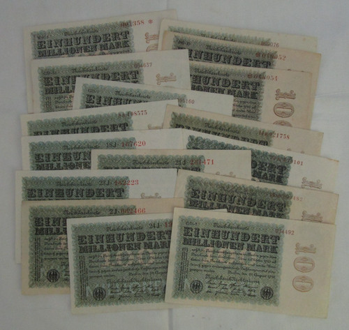 100 mio mark - mio.,