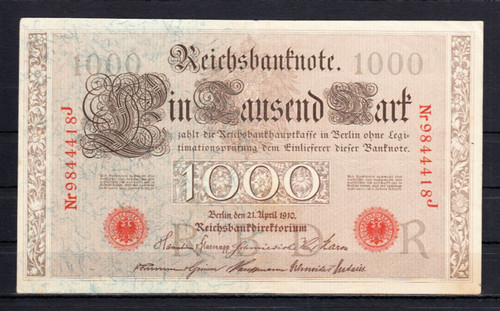 1000 mark 1910 ro - v., (ro