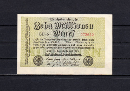 Mio mark 8 1923 - mark, 22.8.1923