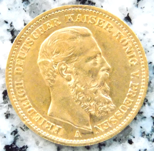 Goldmünze mark 1888 a - 20,
