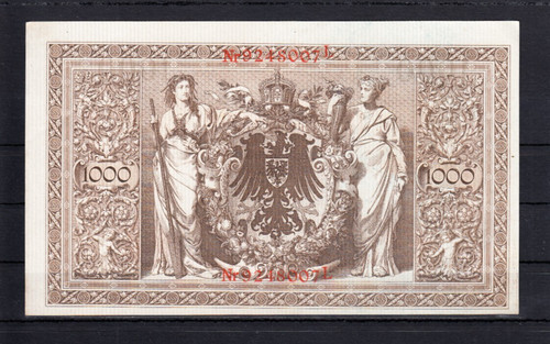 1000 mark 1910 - 1000, 21.4.1910/