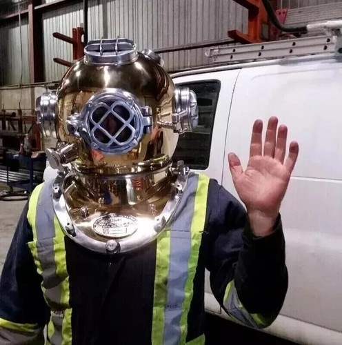 Navy divers taucherhelm - us,