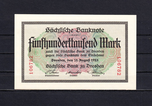 Dresden sächsische bank 500 - dresden/sächsische,