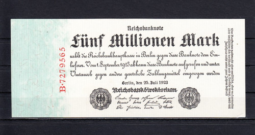 Mio mark 7 1923 - mio., v.