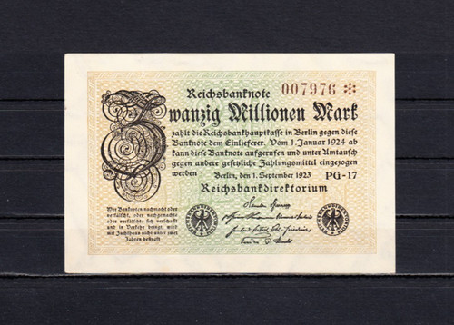 Mio mark 9 1923 - v., 1.9.1923