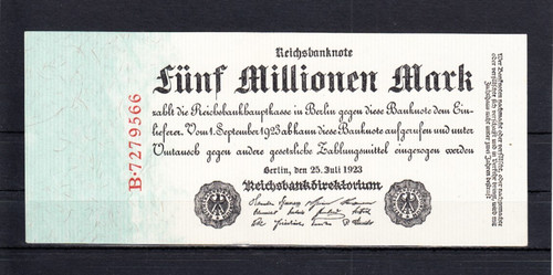 Mio mark 7 1923 ro - 5, mio.