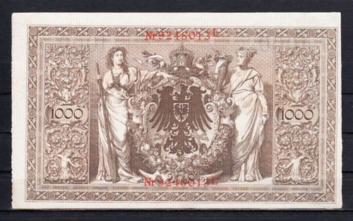 1000 mark 1910 - mark, v.