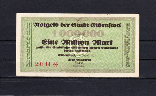 Eibenstock stadt million - eibenstock/stadt,,