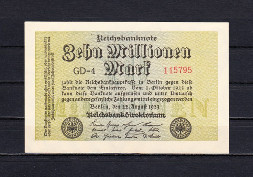 Mio mark 8 1923 - v., 22.8.1923
