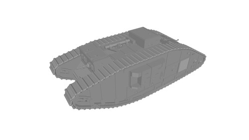 Mark female panzer - v, ww1